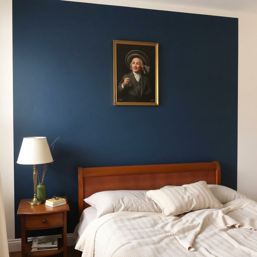 Master Bedroom Feature — after