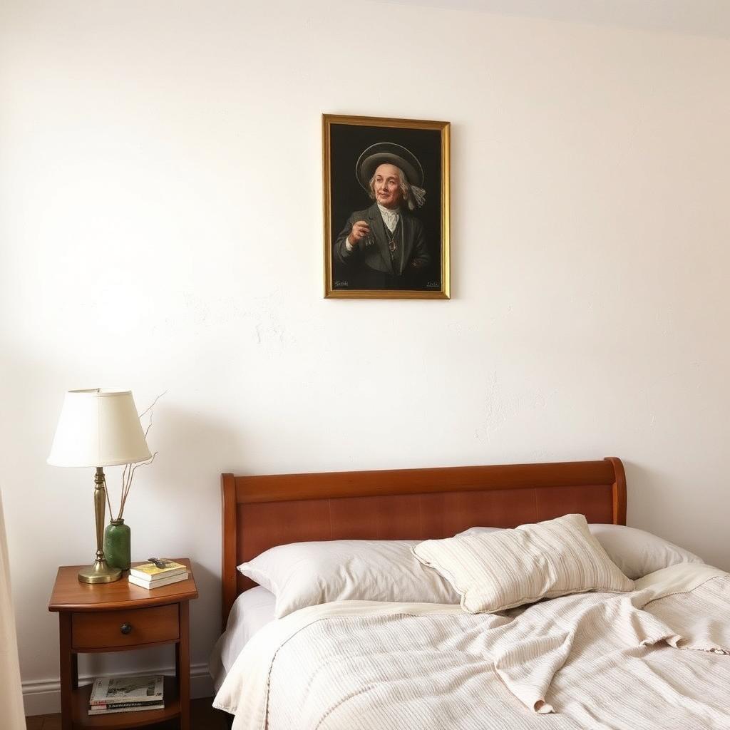 Master Bedroom Feature — before